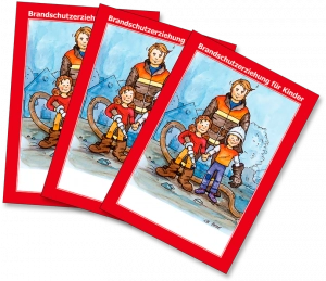 Brandschutzerziehung für Kinder: Malbücher können Leben retten